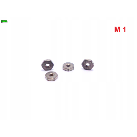 Nakrętka m1 din 934 iso 4032 tytanowa