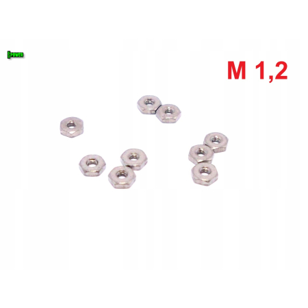 Nakrętka m1,2 din 934 iso 4032 tytanowa nakrętka tytan grade 2