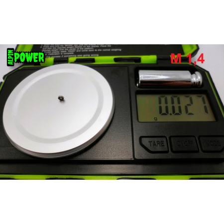 Nakrętka tytanowa m1,4 din 934 iso 4032 tytan grade 2