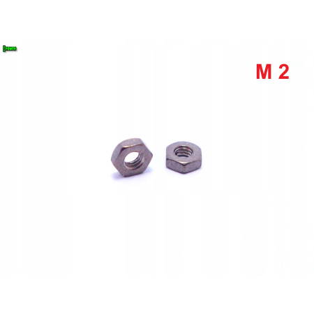 Nakrętka m2 din 934 iso 4032 tytanowa grade 2