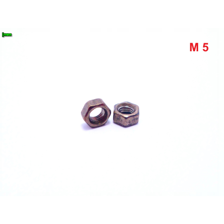 Nakrętka m5 din 934 iso 4032 tytan grade 2 tytanowa nakrętka