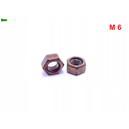 Nakrętka m6 din 934 iso 4032 tytan grade 2 tytanowa nakrętka