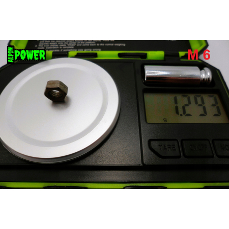 Nakrętka m6 din 934 iso 4032 tytan grade 2 tytanowa nakrętka