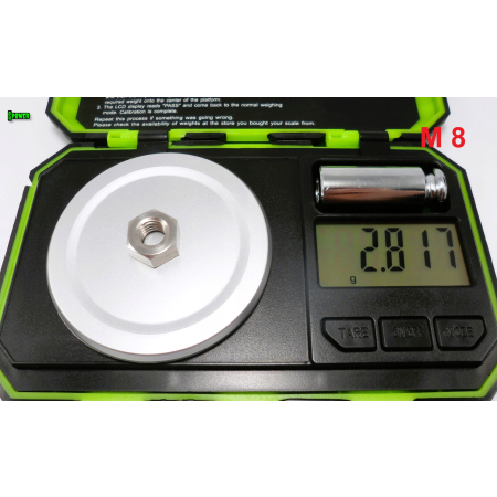 Nakrętka m8 din 934 iso 4032 tytanowa grade 5