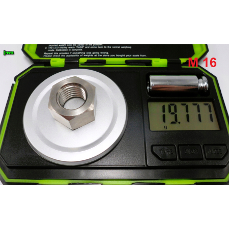 Nakrętka m16 din 934 iso 4032 tytanowa grade 5