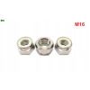 Nakrętka m16 din 985 samohamowana z wkładką nylonową tytanowa tytan grade 5