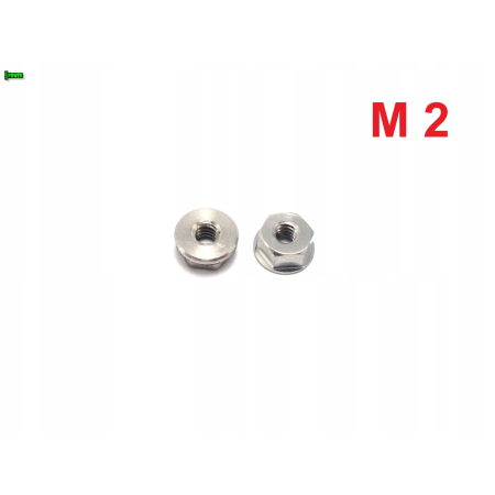 Nakrętka kołnierzowa m2 din 6923 nakrętka tytanowa grade 5