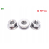 Nakrętka m10 skok 1,5 din 6923 tytanowa grade 5