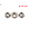 Nakrętka kołnierzowa m14 skok 1,25 din 6923 tytanowa grade 5