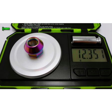 Tytanowe nakrętki do kół felg m12x17 skok 1,5 tytan grade 5