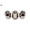 Tytanowe nakrętki kół felg aluminiowych m14x27 skok 1,5 tytan grade 5 szare