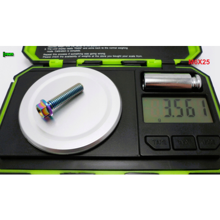 M6x25 śruba tytanowa sześciokątna z kołnierzem din 6921 śruby tytanowe gr 5