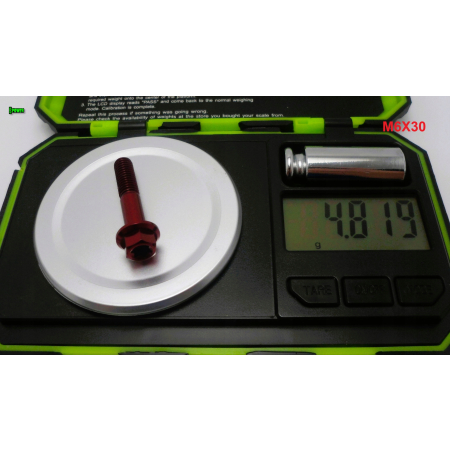 M6x30 śruba z kołnierzem din 6921 tytanowa gr5