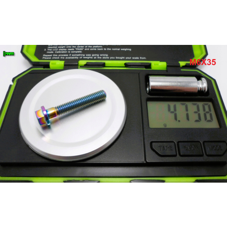 M6x35 śruba z kołnierzem din 6921 tytanowa gr5