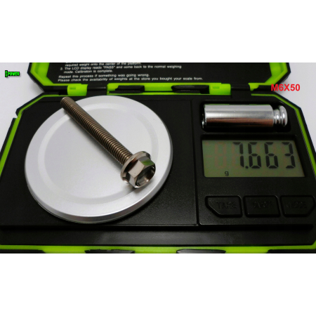 M6x50 śruba z kołnierzem din 6921 tytanowa gr5