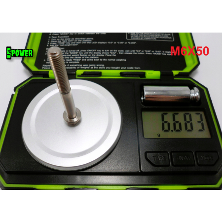 M6x50 śruba z kołnierzem din 6921 tytanowa gr5