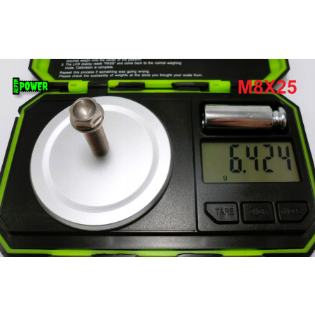 M8x25 śruba z kołnierzem din 6921 tytanowa gr5