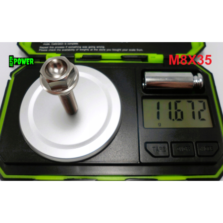 M8x35 śruba z kołnierzem din 6921 tytanowa gr5