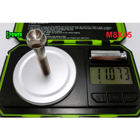M8x45 śruba z kołnierzem din 6921 tytanowa gr5