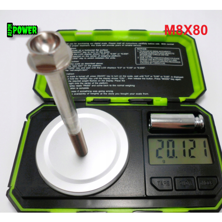 M8x80 śruba tytanowa sześciokątna z kołnierzem din 6921 śruby tytanowe gr 5