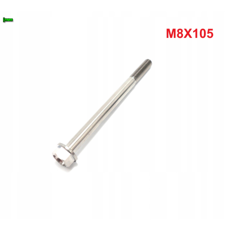 M8x105 śruba z kołnierzem din 6921 tytanowa gr5