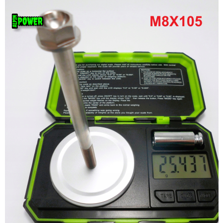 M8x105 śruba z kołnierzem din 6921 tytanowa gr5