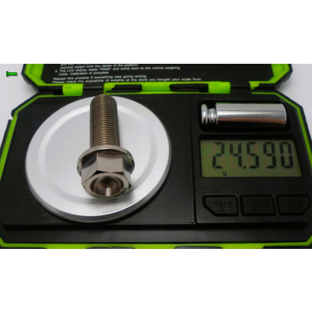 M12x35 śruba z kołnierzem din 6921 tytanowa gr5