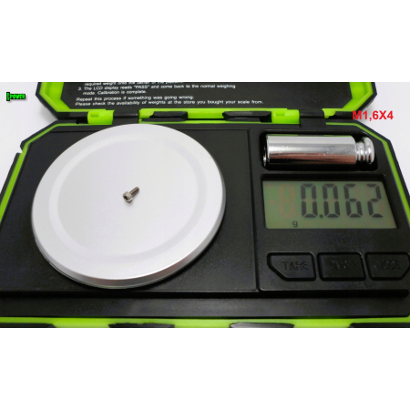 M1,6x4 śruba imbusowa din 912 iso 4762 tytanowa śruby tytanowe grade 5