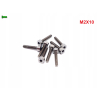 M2x10 śruba imbusowa din 912 iso 4762 tytanowa śruby tytanowe grade 5
