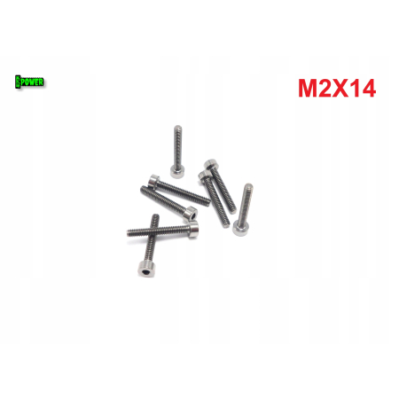 M2x14 śruba imbusowa din 912 iso 4762 śruba tytanowa śruby tytanowe grade 5