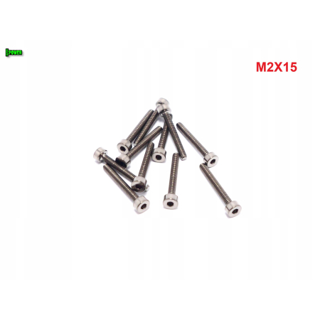 M2x15 śruba imbusowa din 912 iso 4762 tytanowa śruby tytanowe grade 5