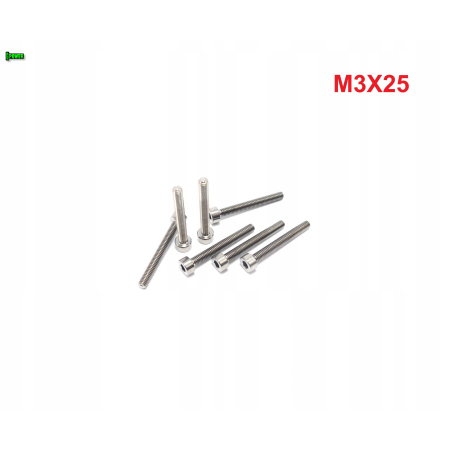 M3x25 śruba tytanowa imbusowa din 912 iso 4762 śruby tytanowe grade 5
