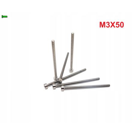 M3x50 śruba imbusowa din 912 iso 4762 tytanowa śruby tytanowe grade 5