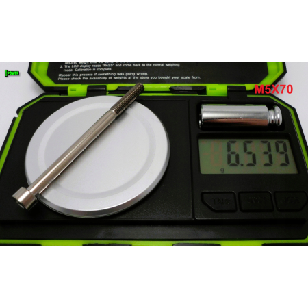 M5x70 tytanowa śruba imbusowa din 912 iso 4762 śruby tytanowe m5 grade 5