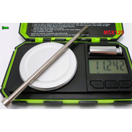 M5x125 tytanowa śruba imbusowa din 912 iso 4762 śruby tytanowe m5 grade 5