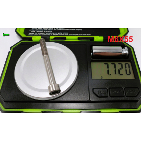 M6x55 śruba tytanowa imbusowa din 912 iso 4762 śruby tytanowe grade 5