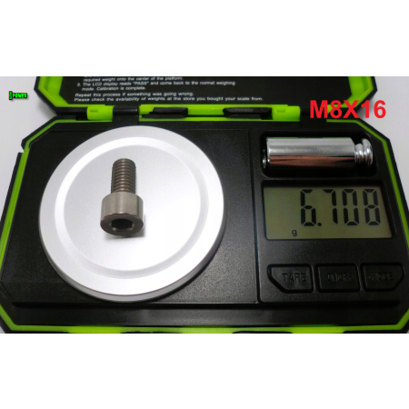 M8x16 śruba tytanowa imbusowa din 912 iso 4762 śruby tytanowe grade 5