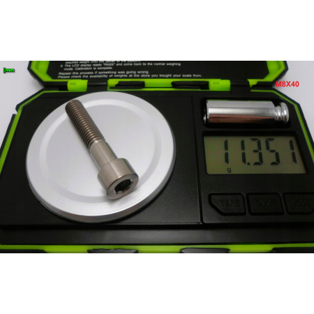 M8x40 śruba imbusowa din 912 iso 4762 tytanowa śruby tytanowe grade 5