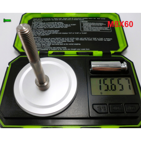 M8x60 śruba imbusowa din 912 iso 4762 tytanowa śruby tytanowe grade 5