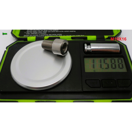 M10x16 tytanowa śruba imbusowa din 912 iso 4762 śruby tytanowe grade 5