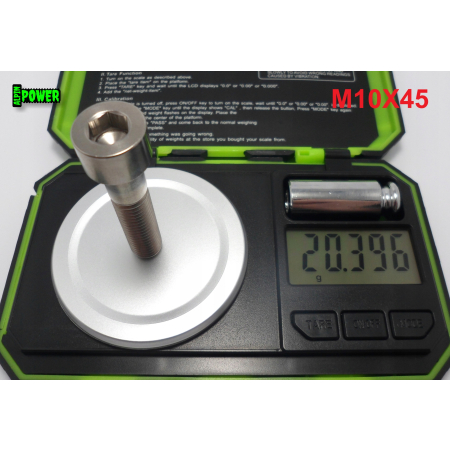 M10x45 śruba imbusowa din 912 iso 4762 tytanowa śruby tytanowe grade 5