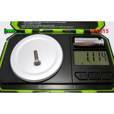 M4x15 śruba tytanowa sześcokątna din 933 tytan grade 5 śruby tytanowe gr 5