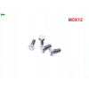 M5x12 śruba tytanowa sześcokątna din 933 tytan grade 5 śruby tytanowe gr 5