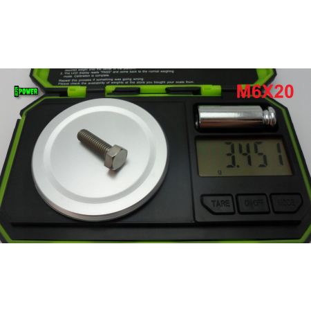 M6x20 śruba tytanowa sześciokątna din 933 iso 4017 śruby tytanowe grade 5