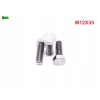 M12x35 śruba tytanowa sześcokątna din 933 tytan grade 5 śruby tytanowe gr 5