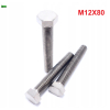 M12x80 śruba tytanowa sześcokątna din 933 tytan grade 5 śruby tytanowe gr 5
