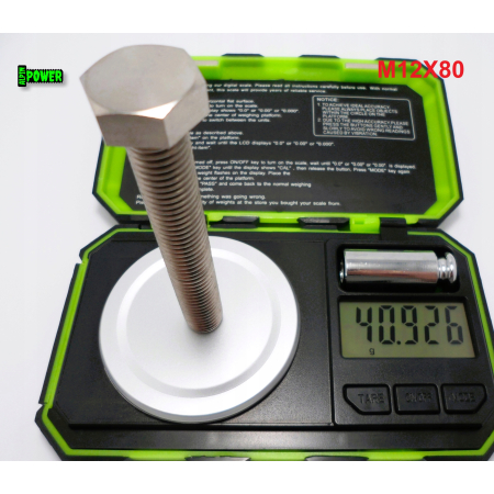 M12x80 śruba tytanowa sześcokątna din 933 tytan grade 5 śruby tytanowe gr 5