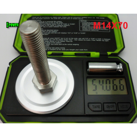 M14x70 śruba tytanowa sześciokątna din 933 iso 4017 śruby tytanowe grade 5