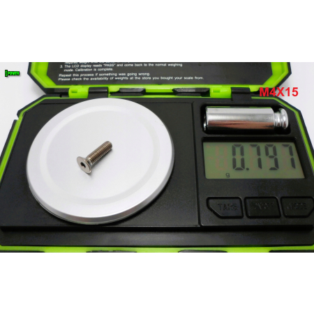 M4x15 tytanowa śruba gr5 imbusowa din 7991 śruby tytanowe m4 tytan grade 5