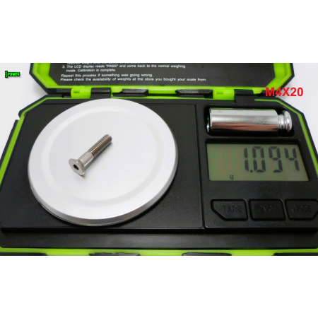 M4x20 śruba tytanowa gr5 imbusowa din 7991 tytan gr5 śruby tytanowe grade 5